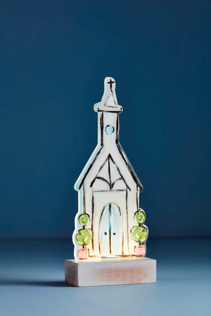 Acrylic Light-Up Church