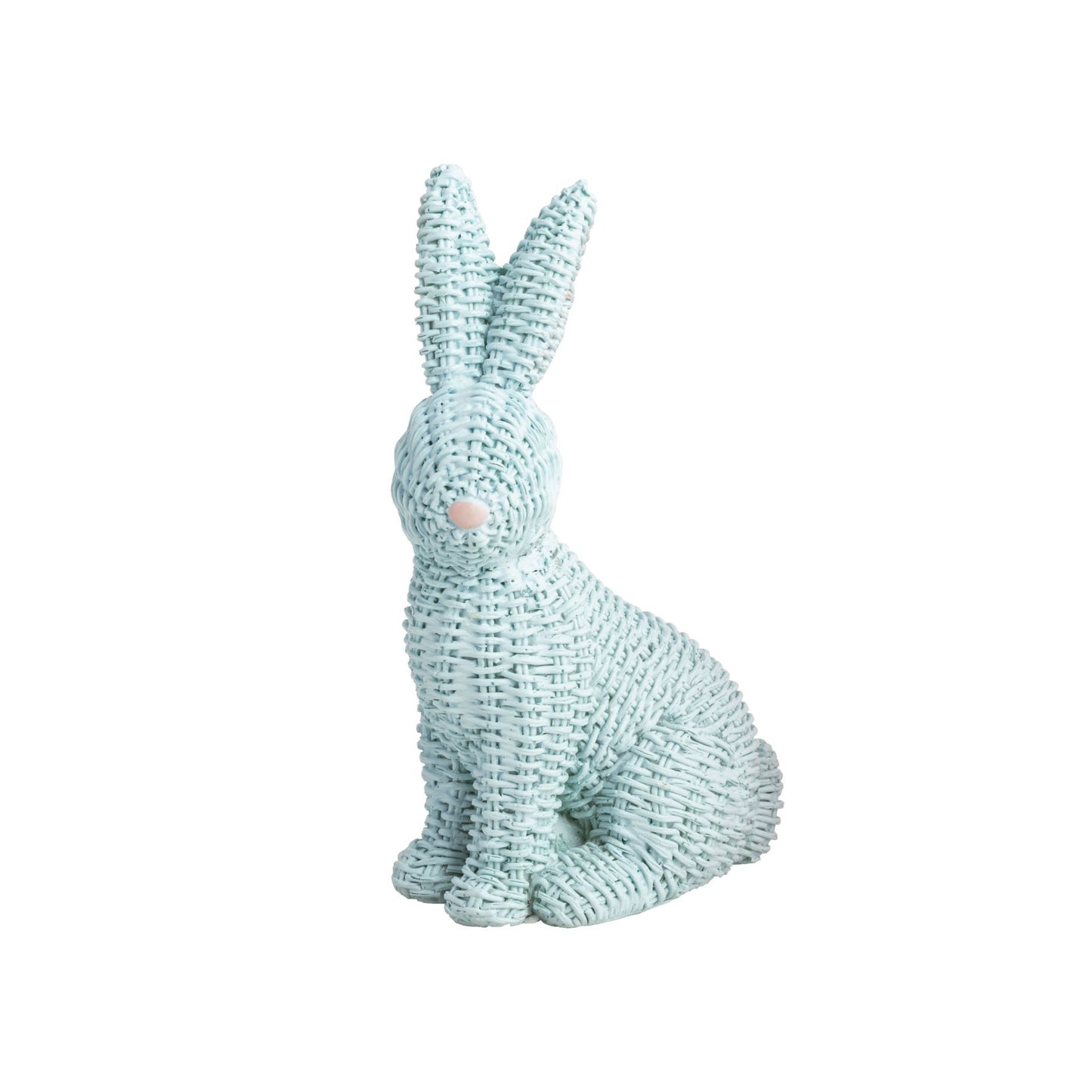 Colorful Wicker Décor Bunny
