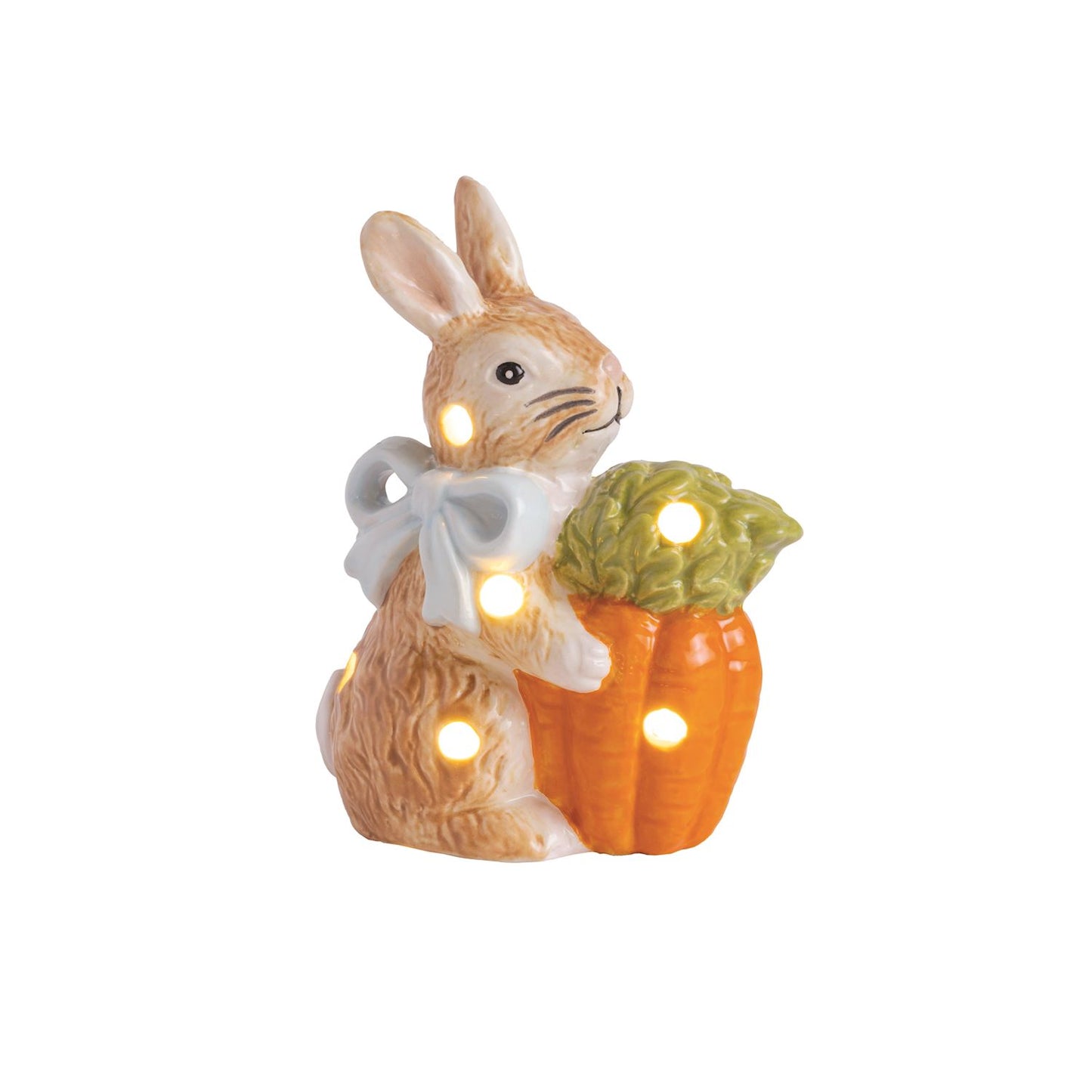 Bunny Carrot Light-Up Sitter