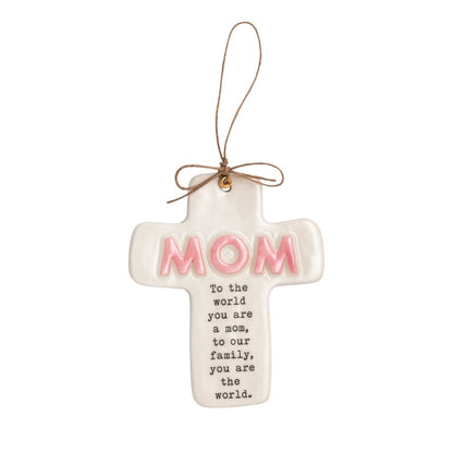 Family Sentiment Cross - Mom