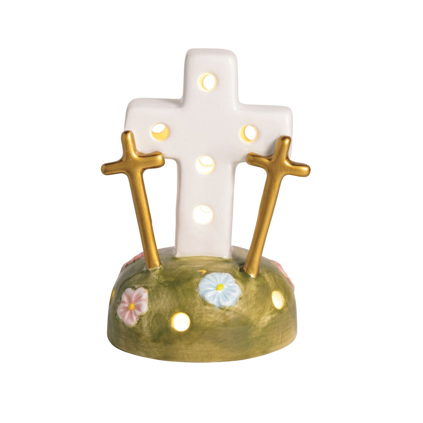 Three Cross Light-Up Sitter