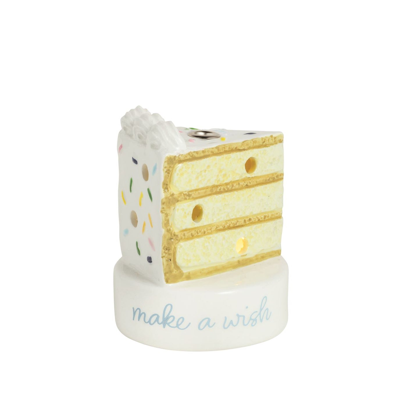 Light-Up Dish Sitter & Candle Holder - Cake