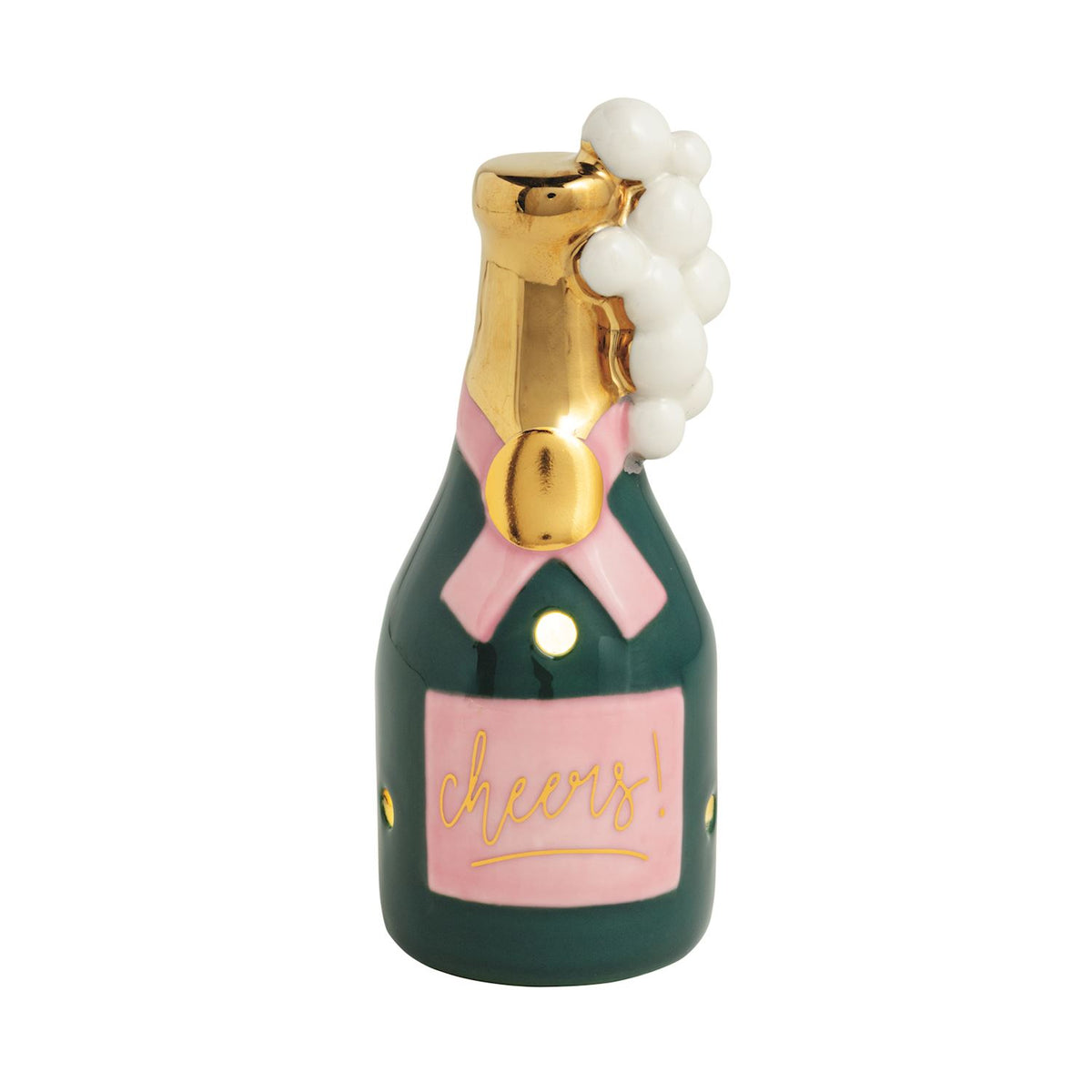 Champagne Cheers Light-Up Sitter