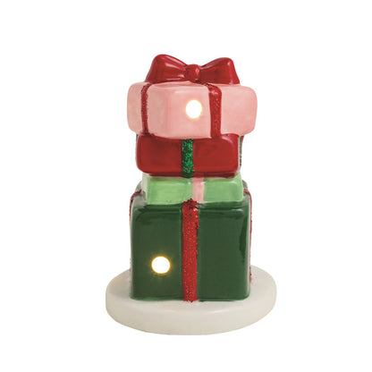Holiday Presents Light-Up Sitter