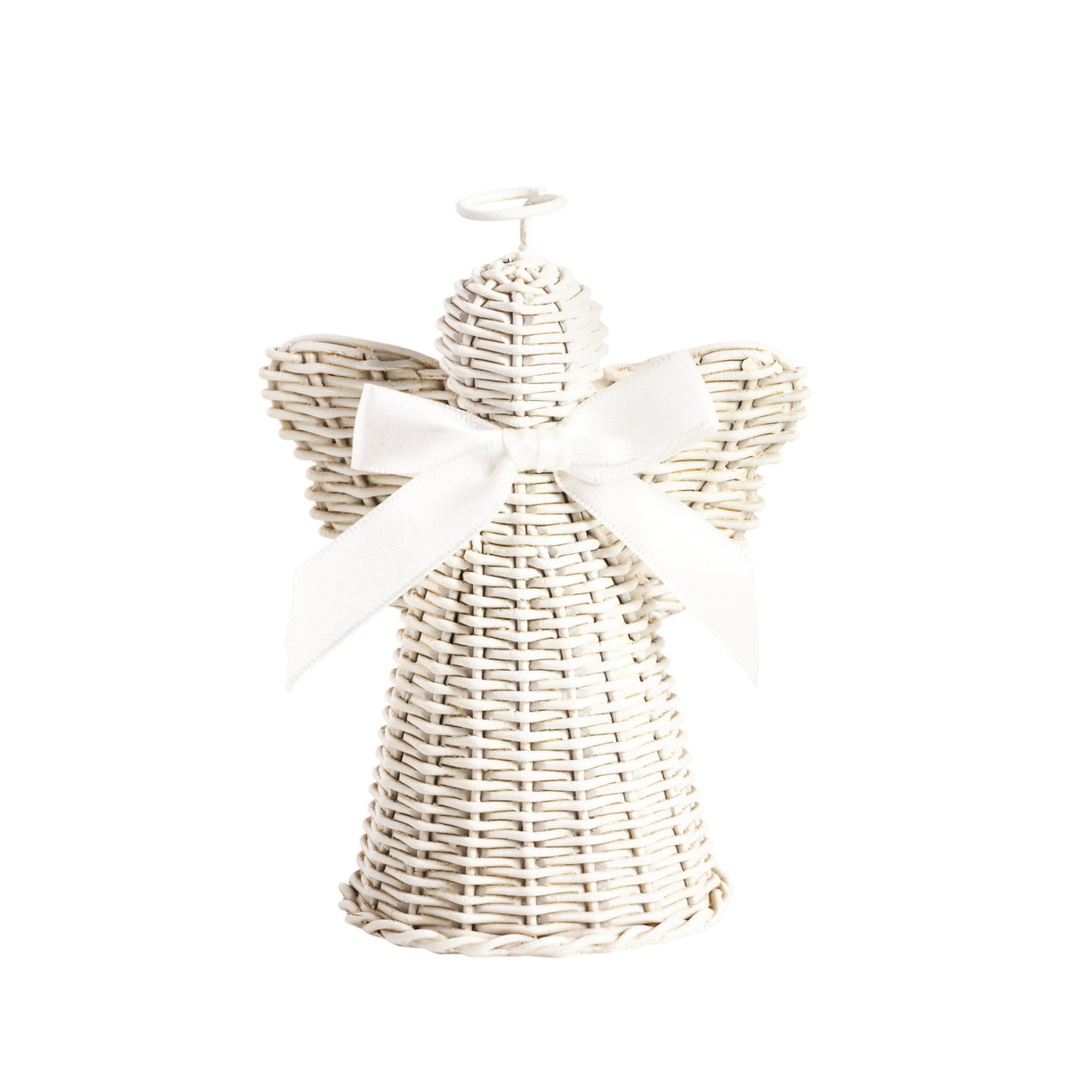 Wicker Resin Small Sitters - Angel