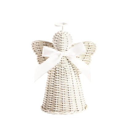 Wicker Resin Small Sitters - Angel