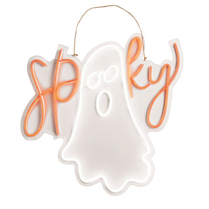 Neon Ghost Door Hanger