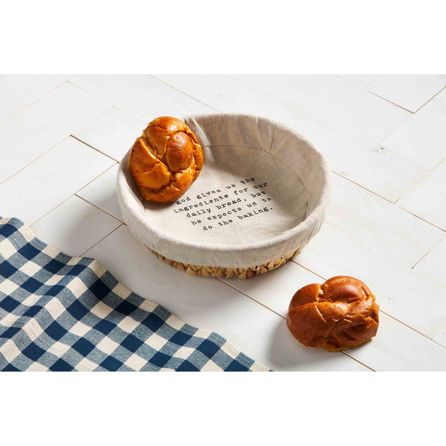 Bread Basket with Sentiment