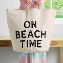 Load image into Gallery viewer, On Beach Time Tote Bag