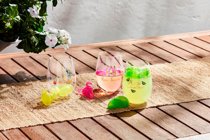 Rosé Party Cup & Ice Cube Set