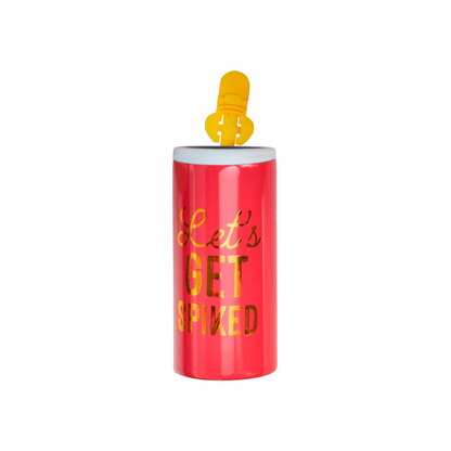 Can Cooler & Tab Popper Set - Let's Get Spiked