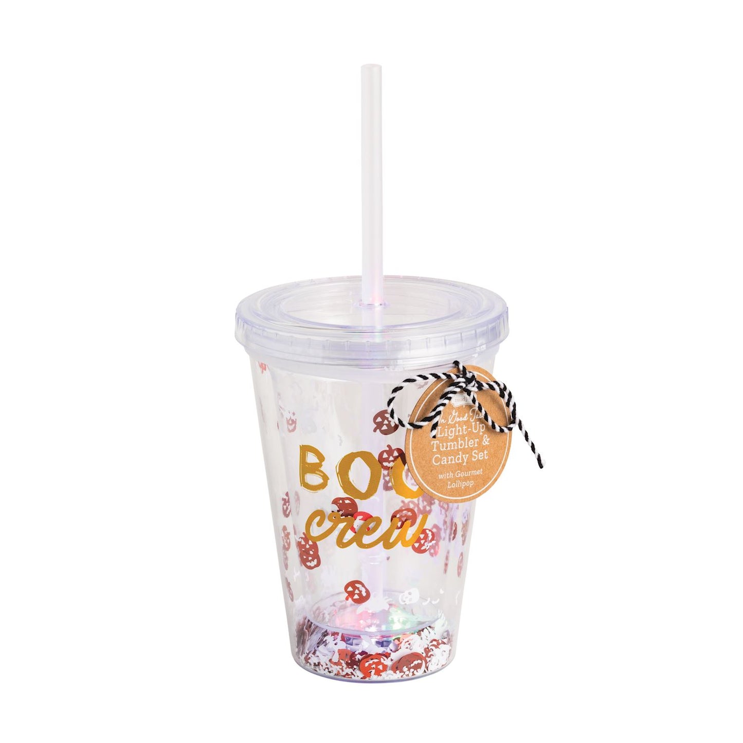 Light-Up Tumbler & Candy Set - Boo