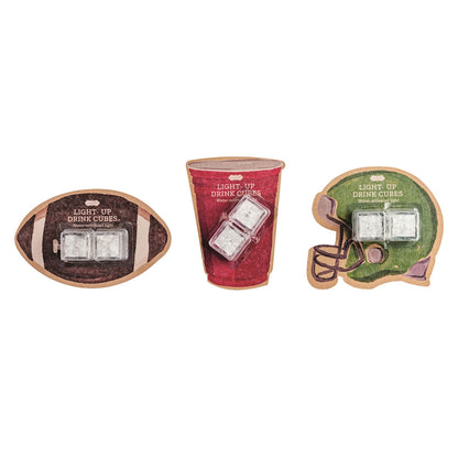 Tailgate Light-Up Drink Ice Cube Sets
