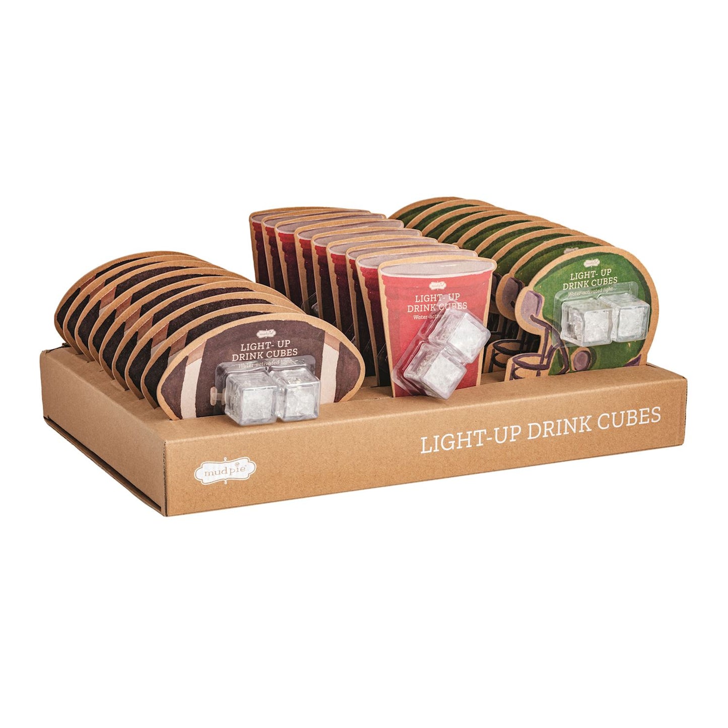 Tailgate Light-Up Drink Ice Cube Sets