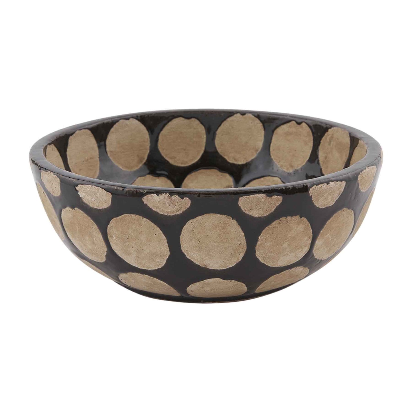 Large Black Terracotta Bowl
