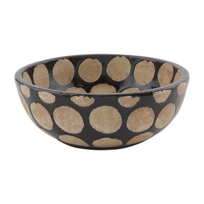 Large Black Terracotta Bowl