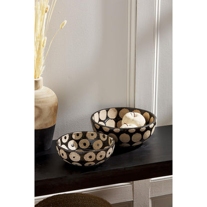 Large Black Terracotta Bowl