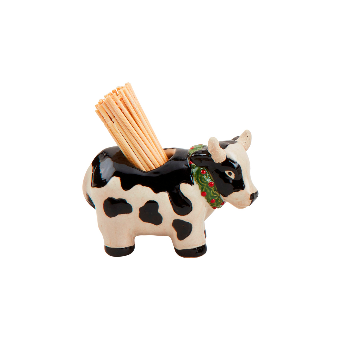 Christmas Farm Animal Toothpick Caddy Set