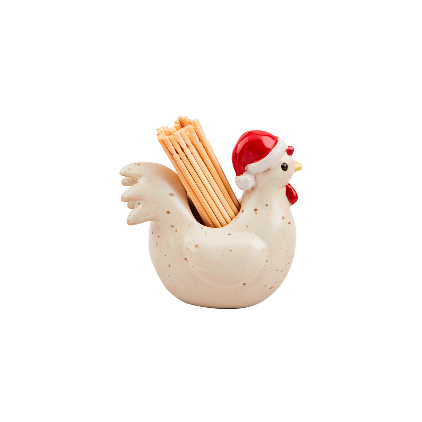 Christmas Farm Animal Toothpick Caddy Set