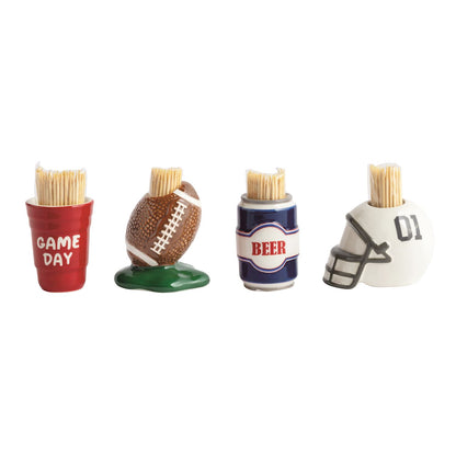 Tailgate Toothpick Caddy Set - Football