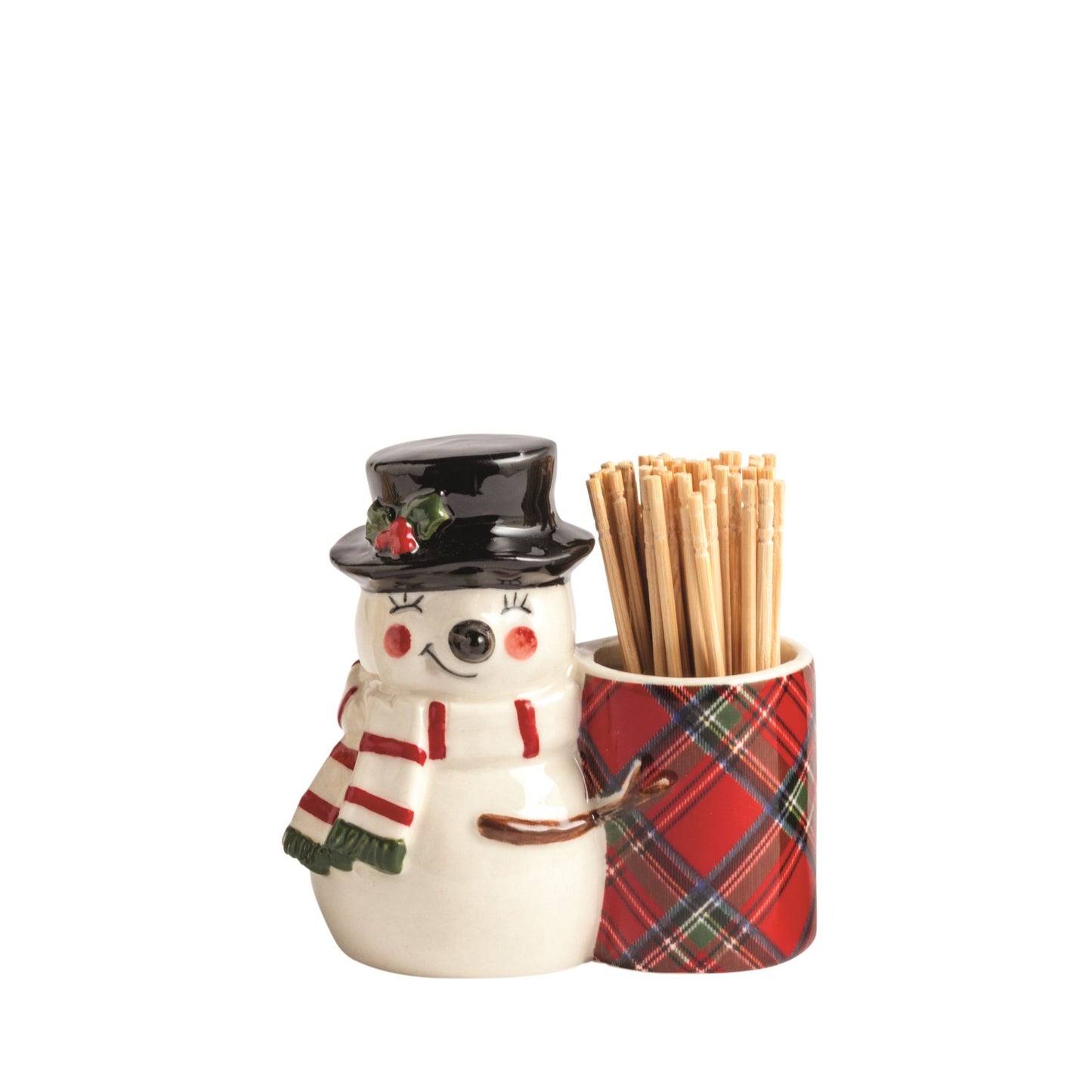 Tartan Toothpick Caddy Sets