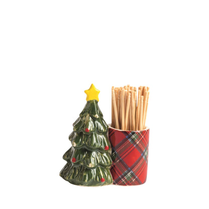 Tartan Toothpick Caddy Sets