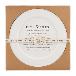 Mr. & Mrs. Blessing Platter