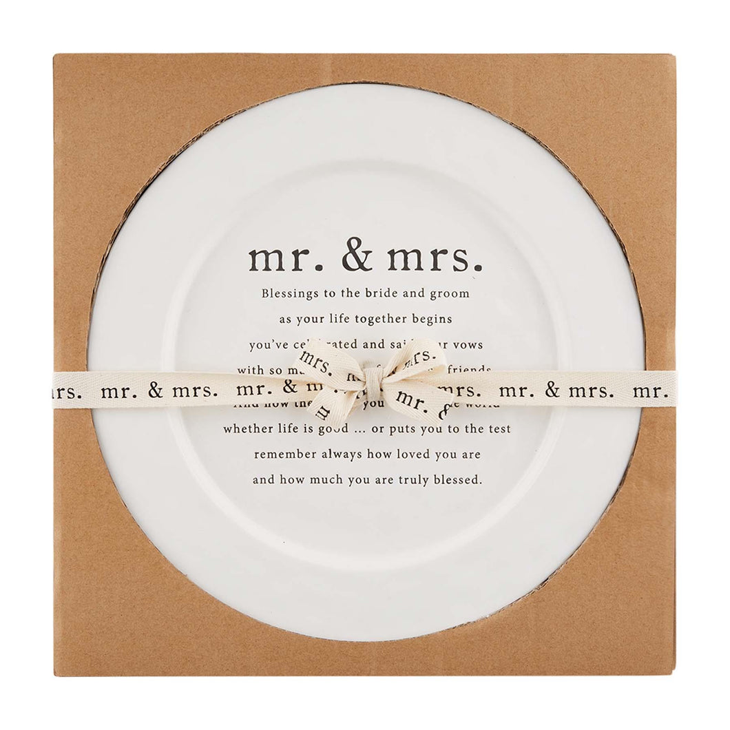 Mr. & Mrs. Blessing Platter