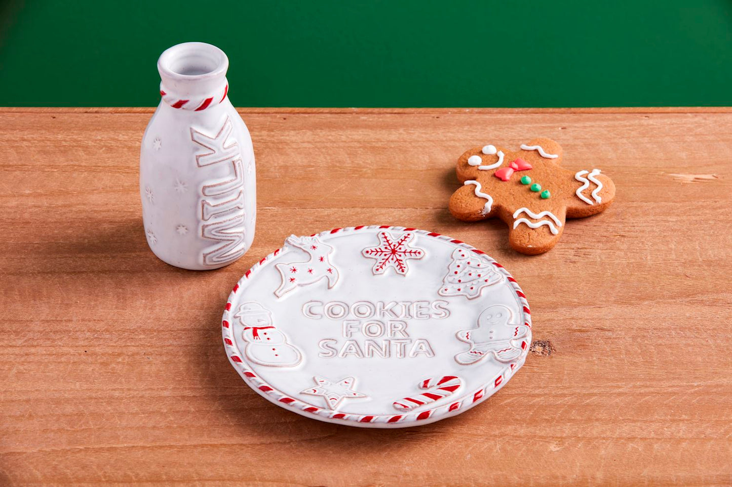 Milk & Cookies For Santa Set