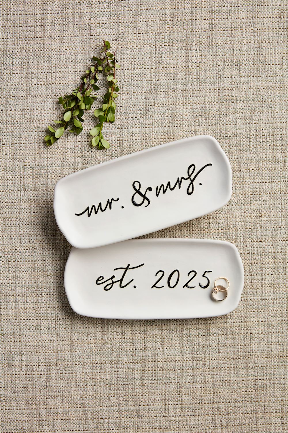 Mr. & Mrs. Everything Dish