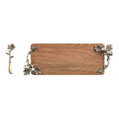 Wooden Pumpkin Tray Set