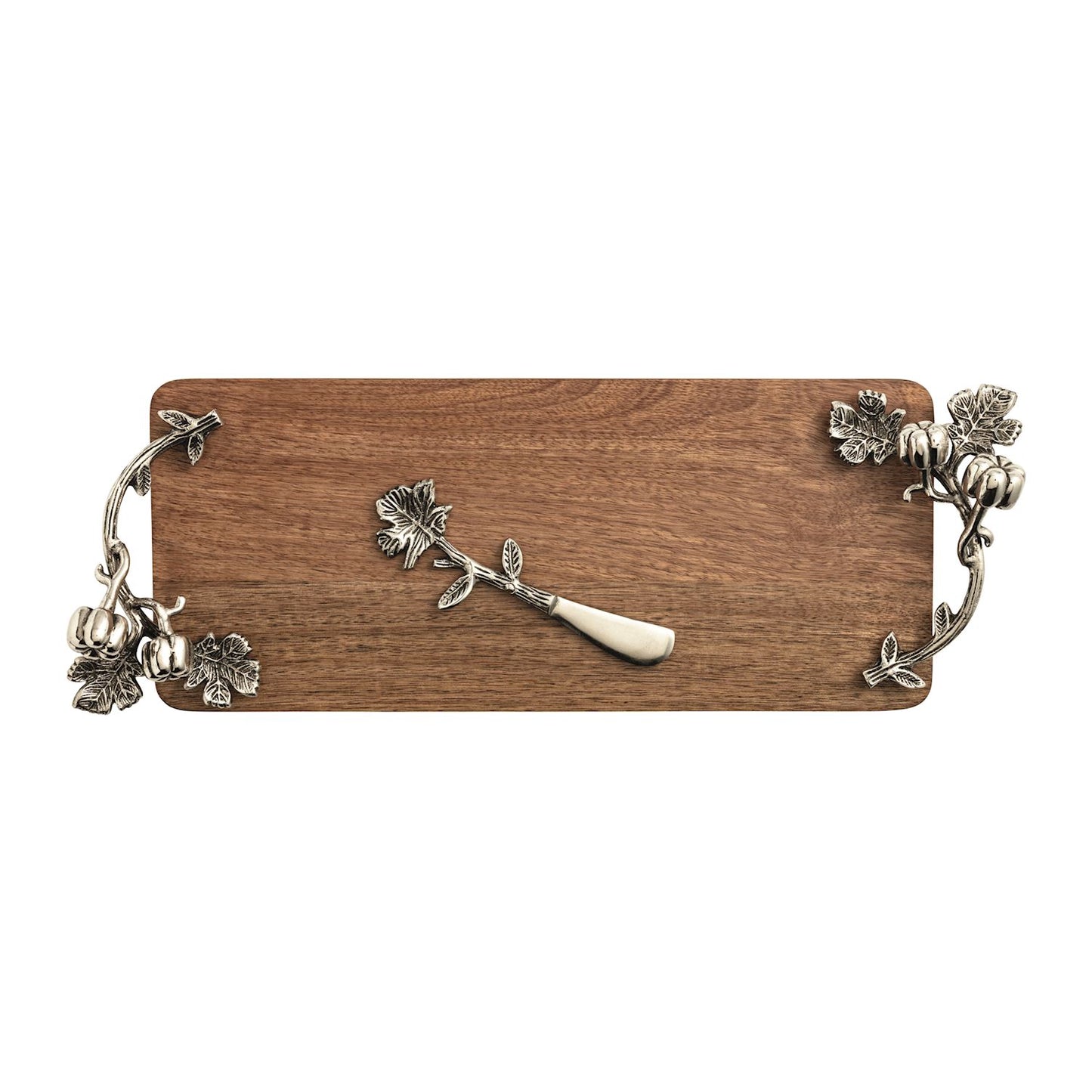 Wooden Pumpkin Tray Set