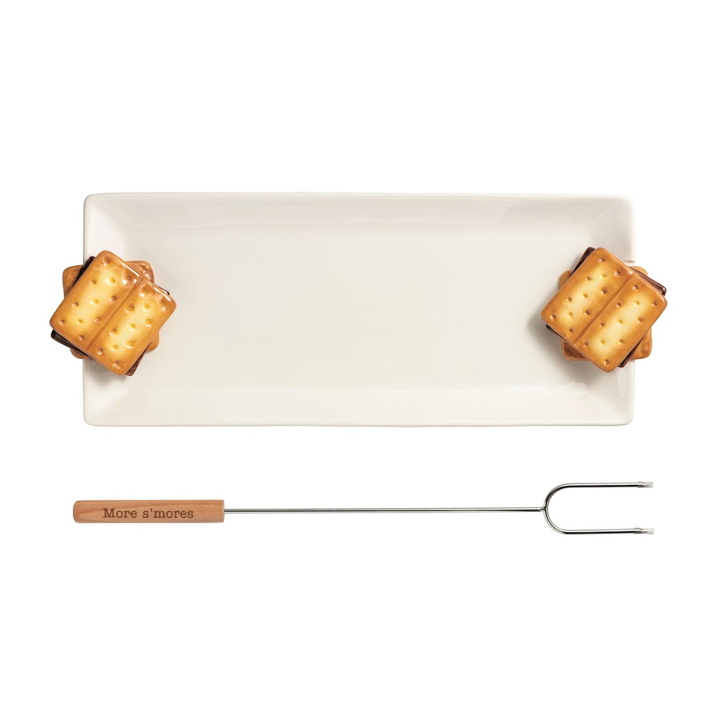 Figural S'mores Tray Set