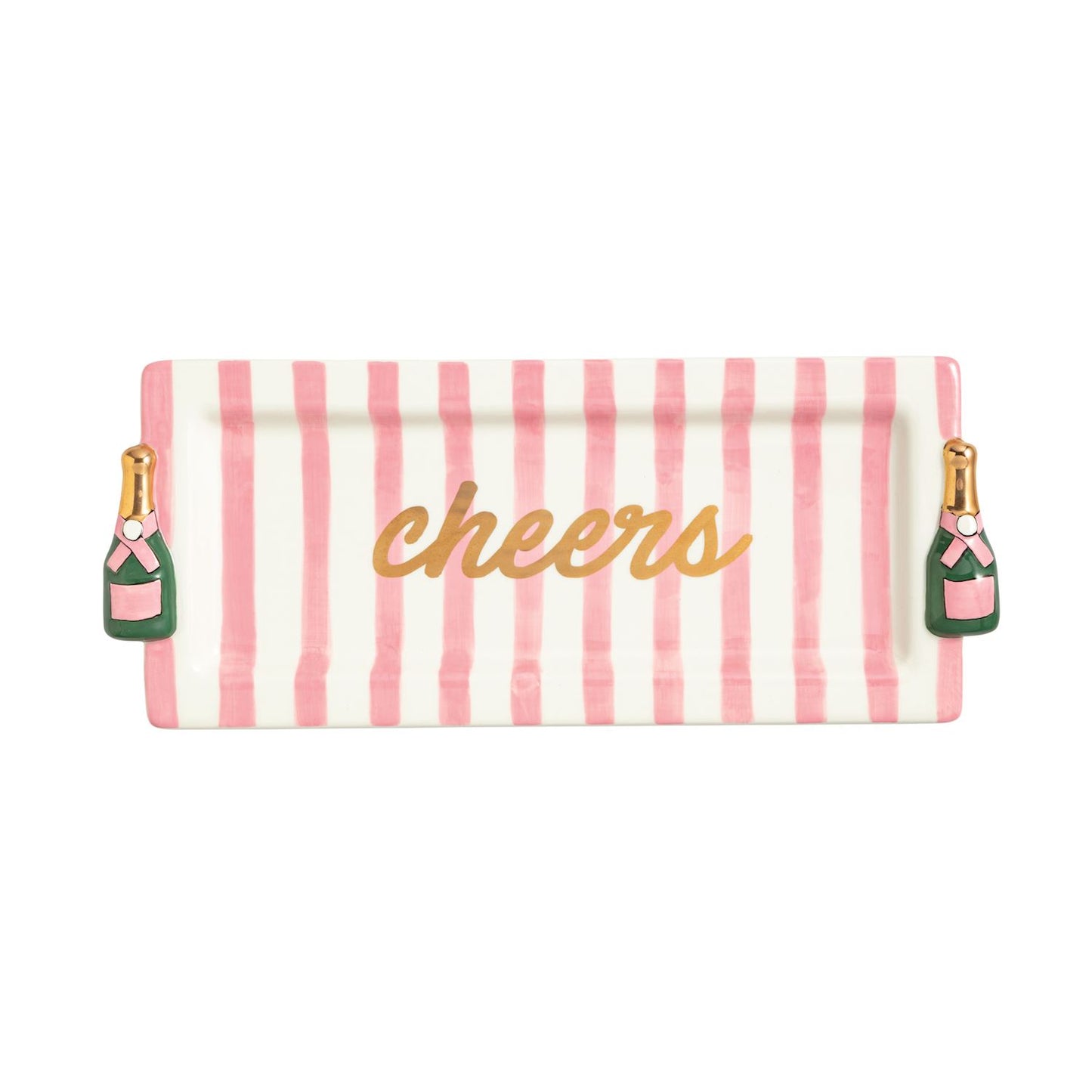 Cheers Champagne Serving Tray