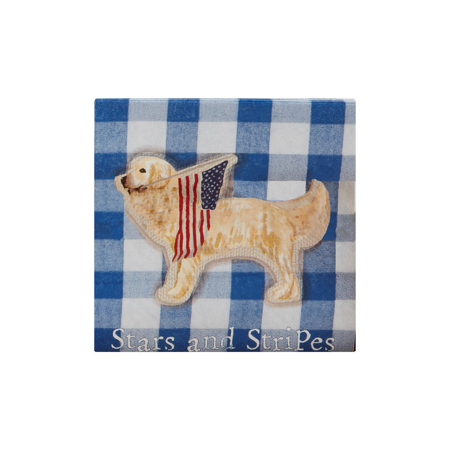 Americana Paper Napkin Set - Dog
