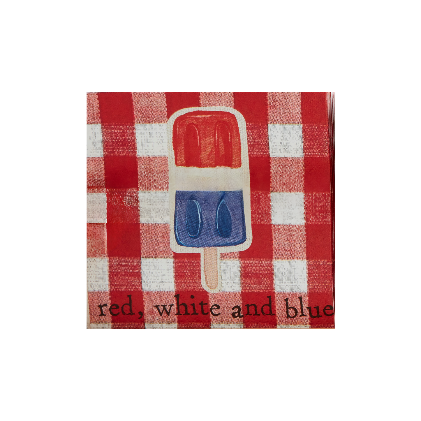 Americana Paper Napkin Set - Popsicle