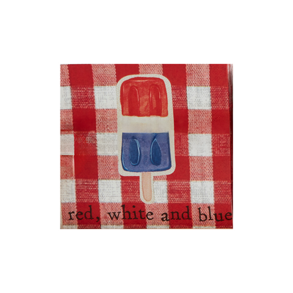 Americana Paper Napkin Set - Popsicle