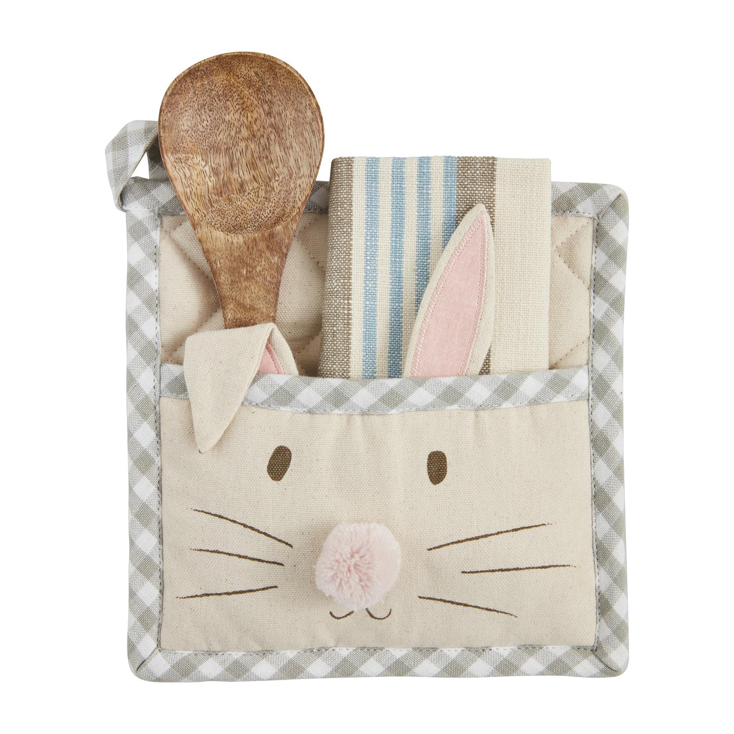 Bunny Pot Holder Set - Square