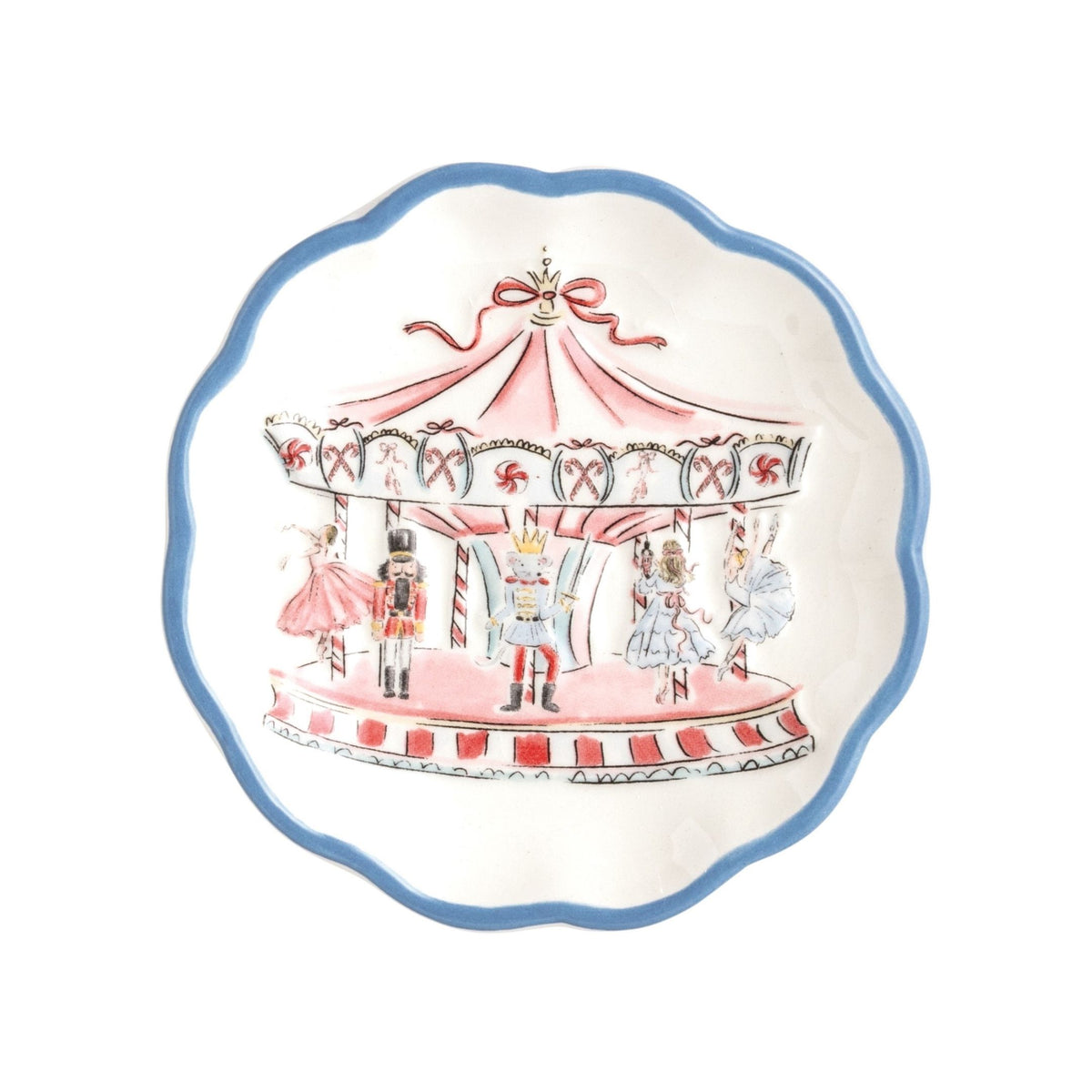 Winter Wonderland Tidbit Plates