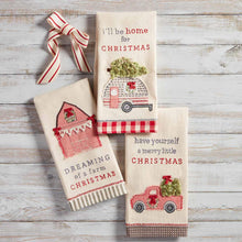 Load image into Gallery viewer, Farm Christmas Towel - Barn