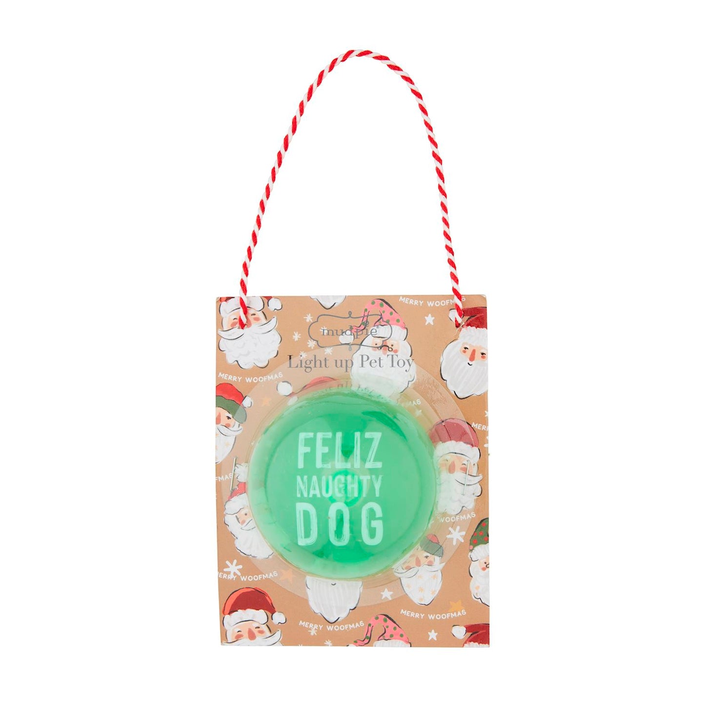Dog Light-Up Ball Toy - Feliz Naughty Dog