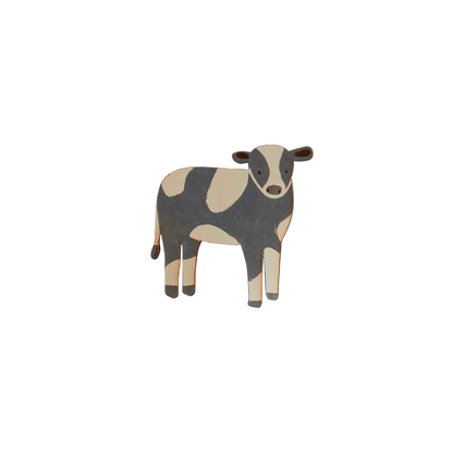 Farm Animal Chip Clip - Cow