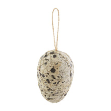 Load image into Gallery viewer, Speckled Cream Decorative Egg