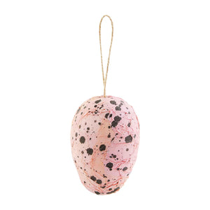 Speckled Pink Decorative Egg