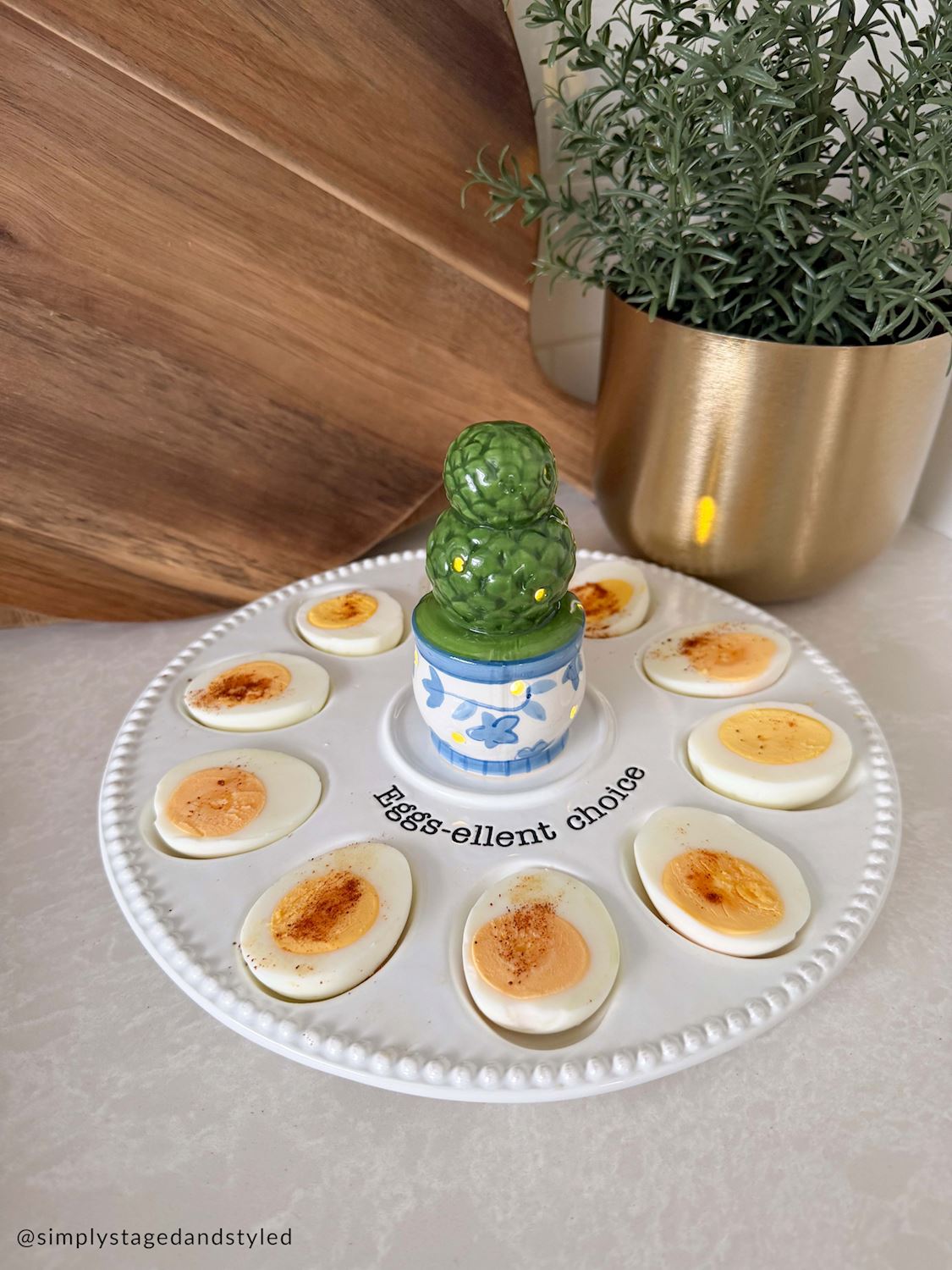 Deviled Egg Tray Light-Up Holder