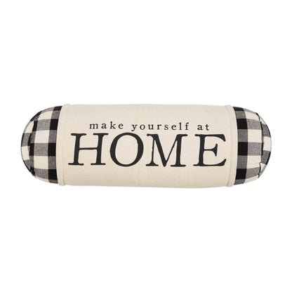 Gingham Bolster Pillow - Home