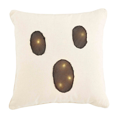 Ghost Light-Up Throw Pillow