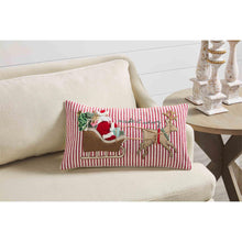 Load image into Gallery viewer, Make It Merry Sleigh Pillow