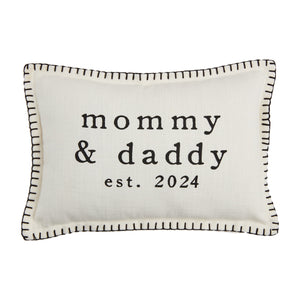 Parent Est 2024 Pillow
