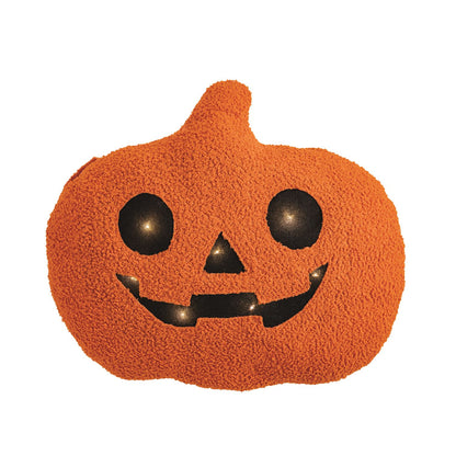 LED Halloween Pillow - Pumpkin
